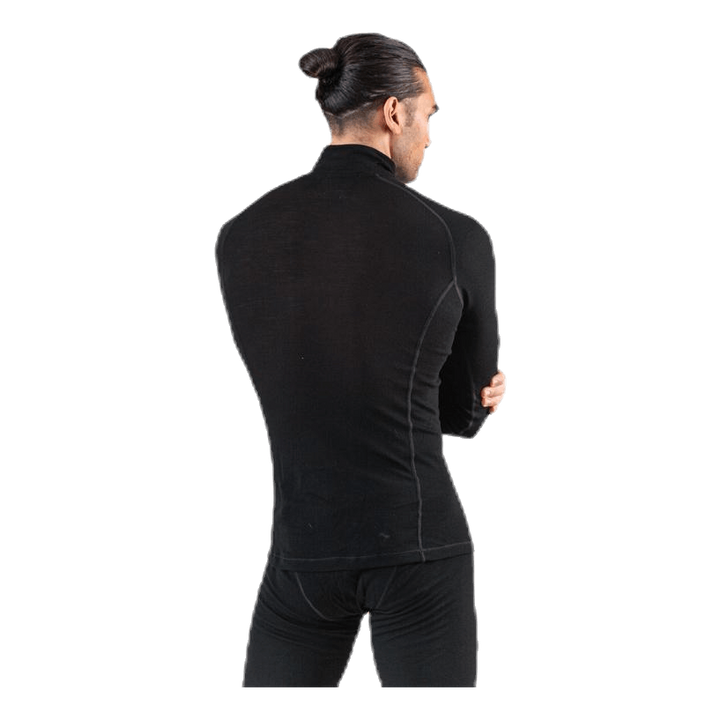 Merino 200 BL Zip Black