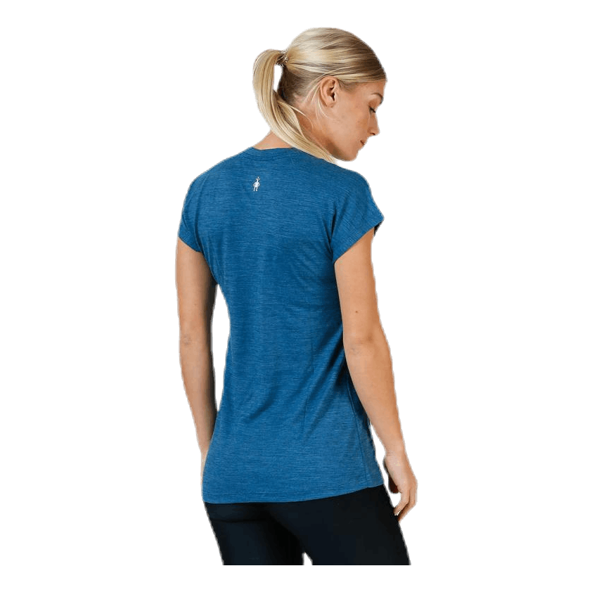 Go Far Feel Good Tee Blue