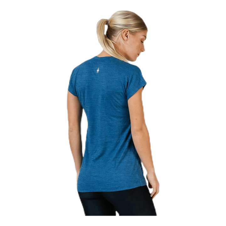 Go Far Feel Good Tee Blue