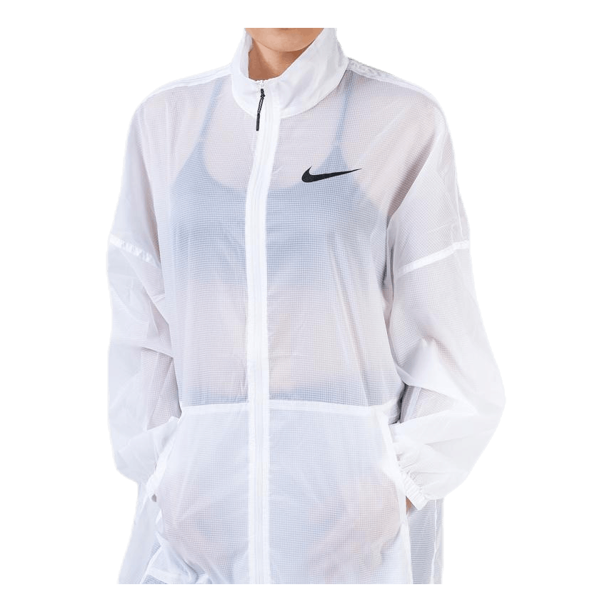 Swoosh Woven Jacket White/Black