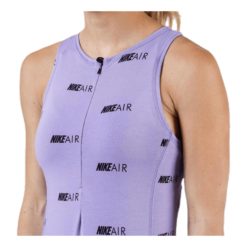 Purple top nike bodysuit