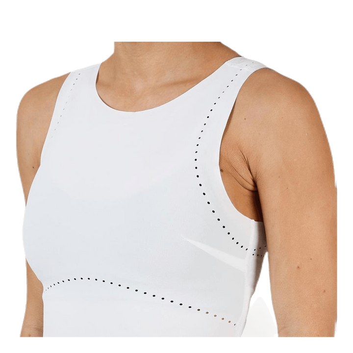 STR Woven Tank White/Black