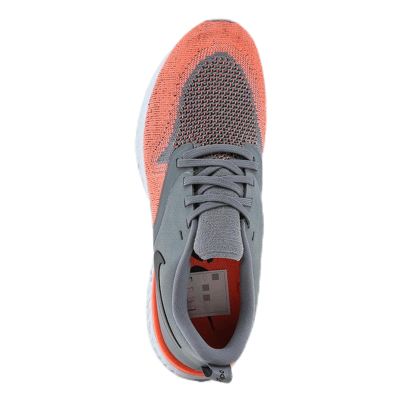 Odyssey React 2 Flyknit Orange Grey