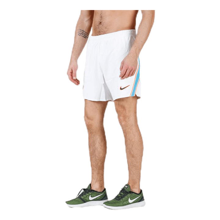 Rafa Flex Ace Short 7in Blue/White