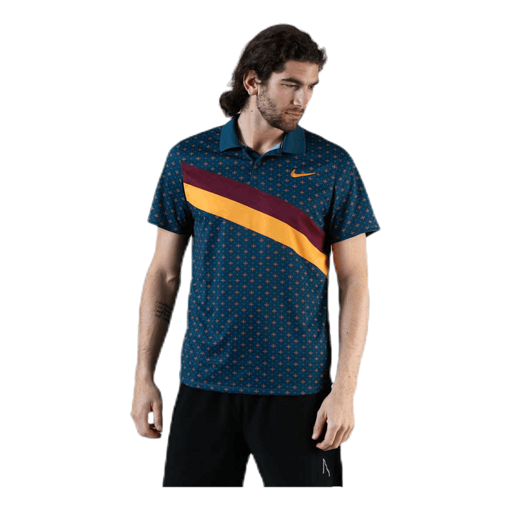 PS Polo Shirt Blue/Gold