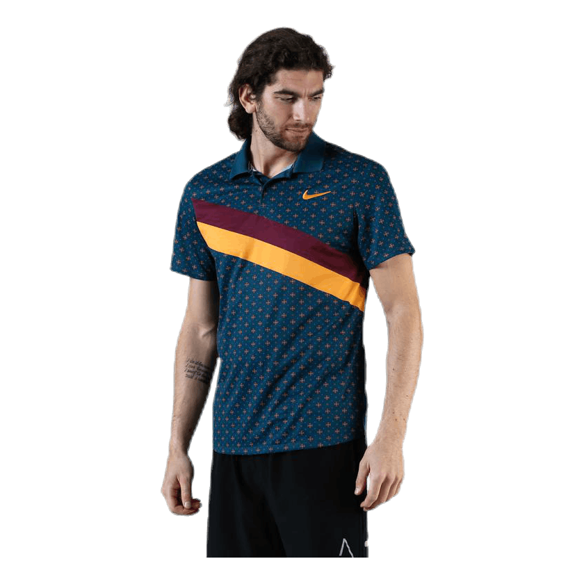 PS Polo Shirt Blue/Gold