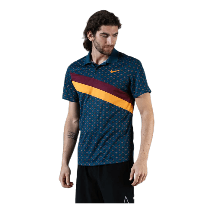 PS Polo Shirt Blue/Gold