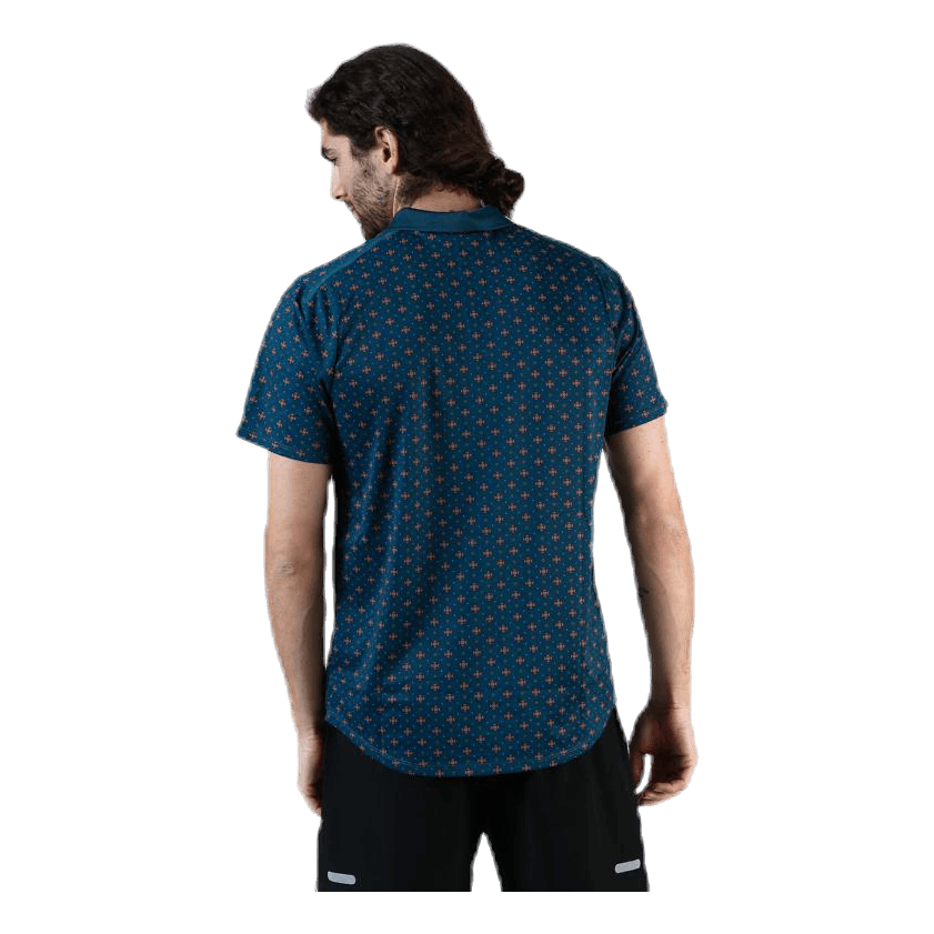 PS Polo Shirt Blue/Gold