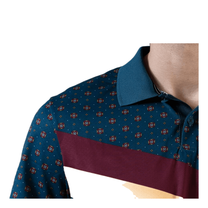 PS Polo Shirt Blue/Gold