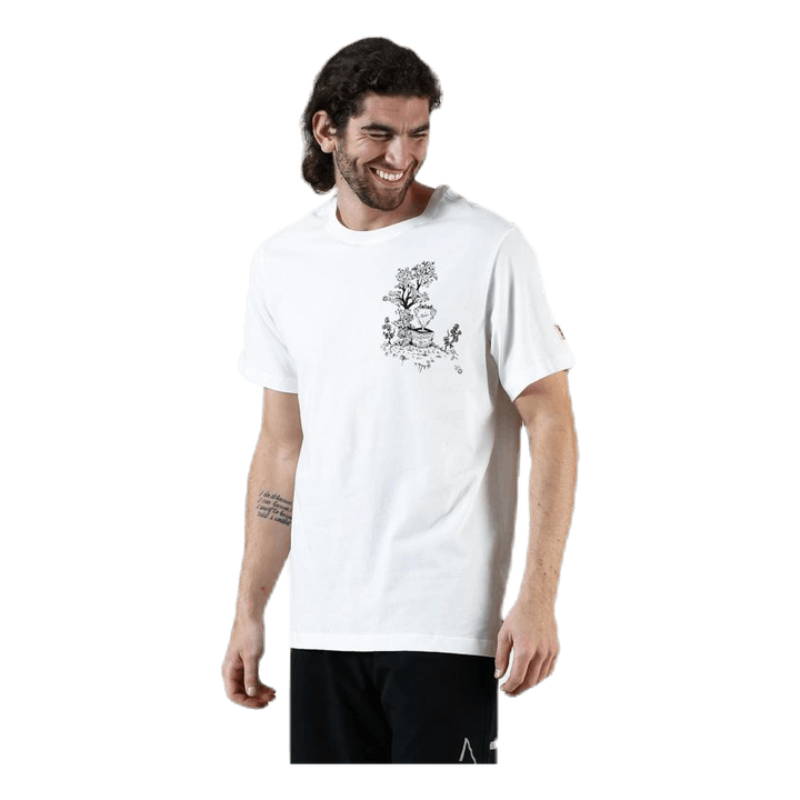 Season Court Tee White/Black