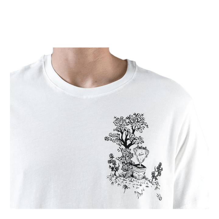 Season Court Tee White/Black
