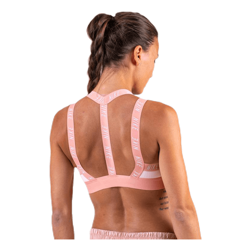 Indy Logo Bra Pink/White