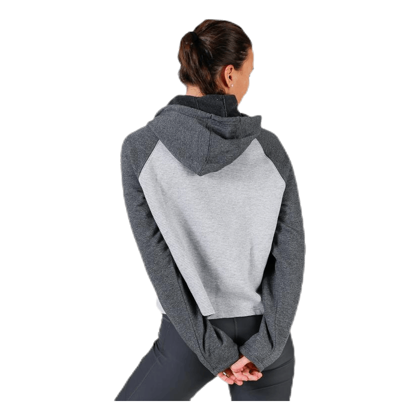 TB Ottoman Fleece Hoodie Grey