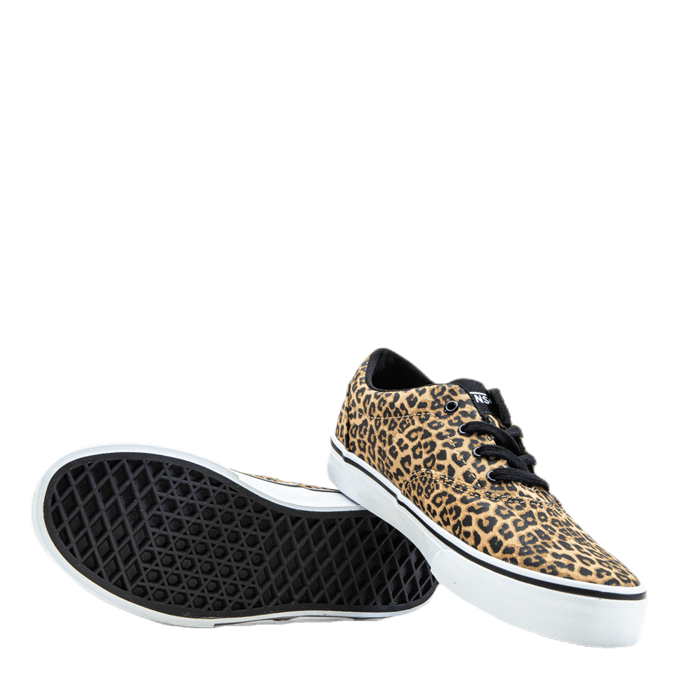Black cheetah vans sales