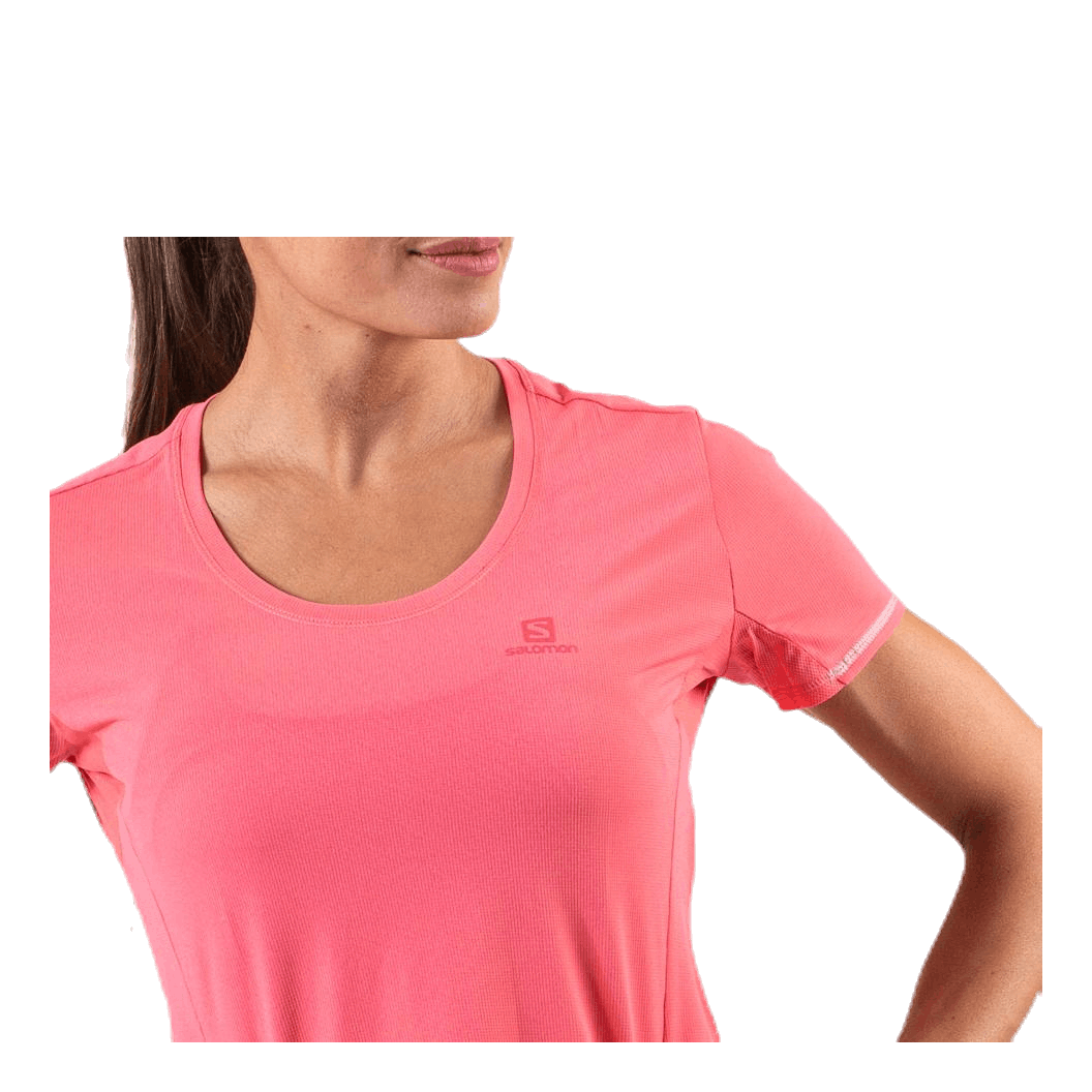 Salomon Agile SS Tee Red Sportamore