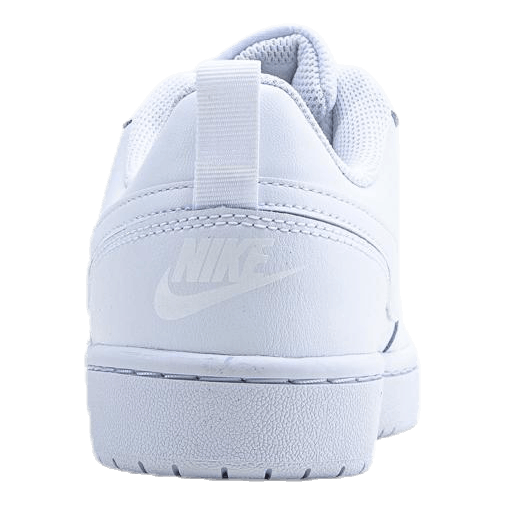 Court Borough Low 2 Big Kids' Shoes WHITE/WHITE-WHITE