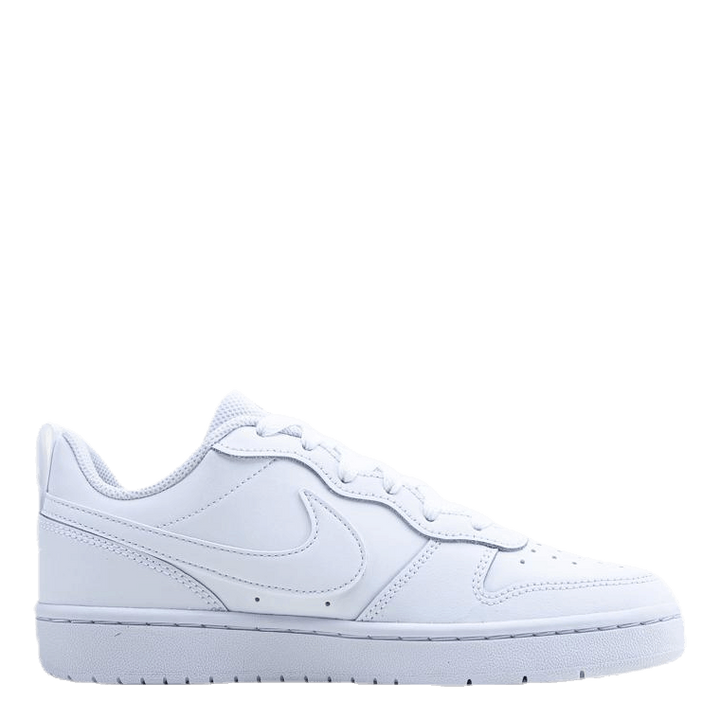 Court Borough Low 2 Big Kids' Shoes WHITE/WHITE-WHITE