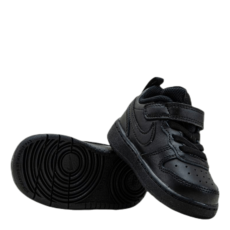 Court Borough Low 2 Baby/Toddler Shoes BLACK/BLACK-BLACK