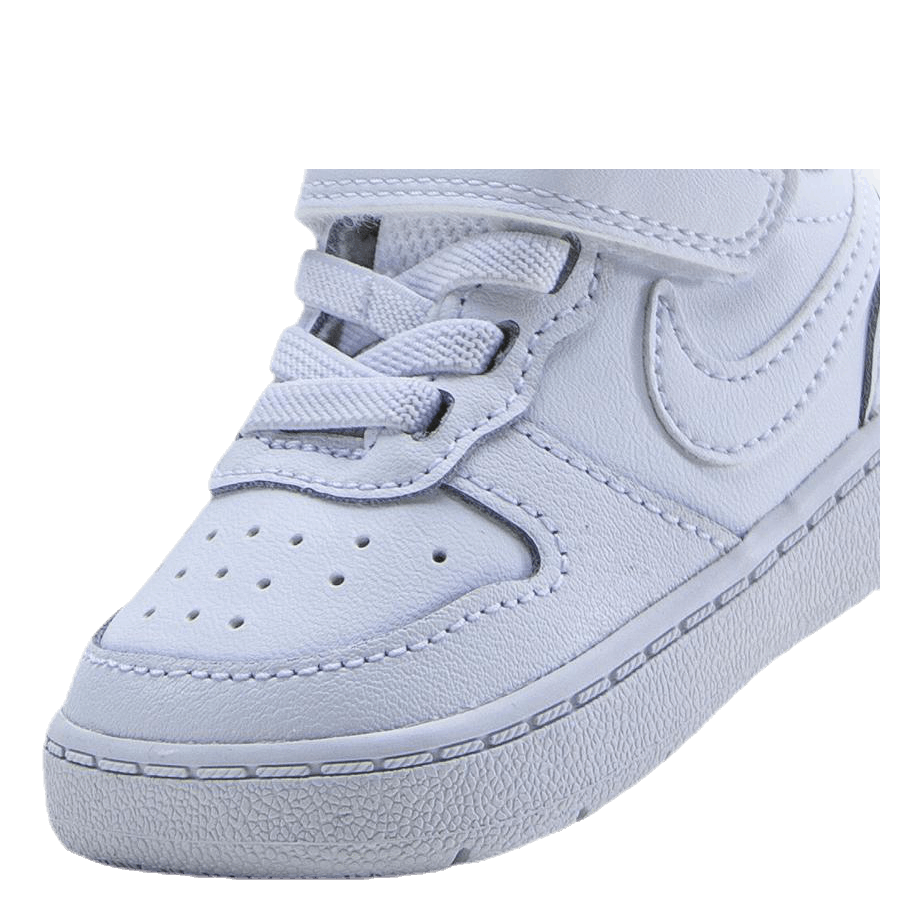 Court Borough Low 2 Baby/Toddler Shoes WHITE/WHITE-WHITE
