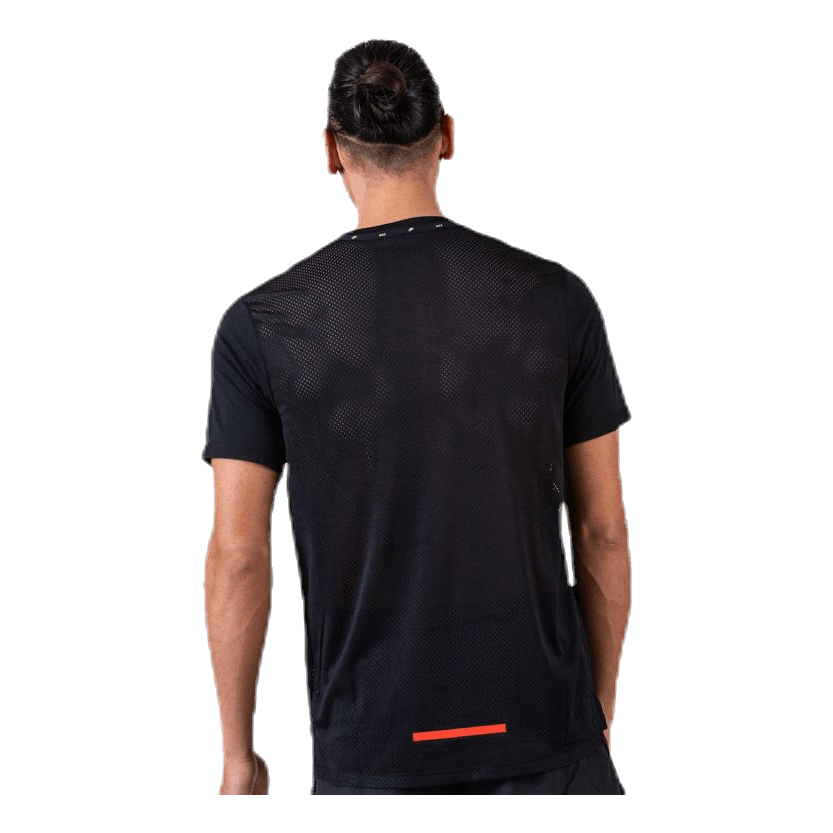 Wild Run Top SS Mesh Black