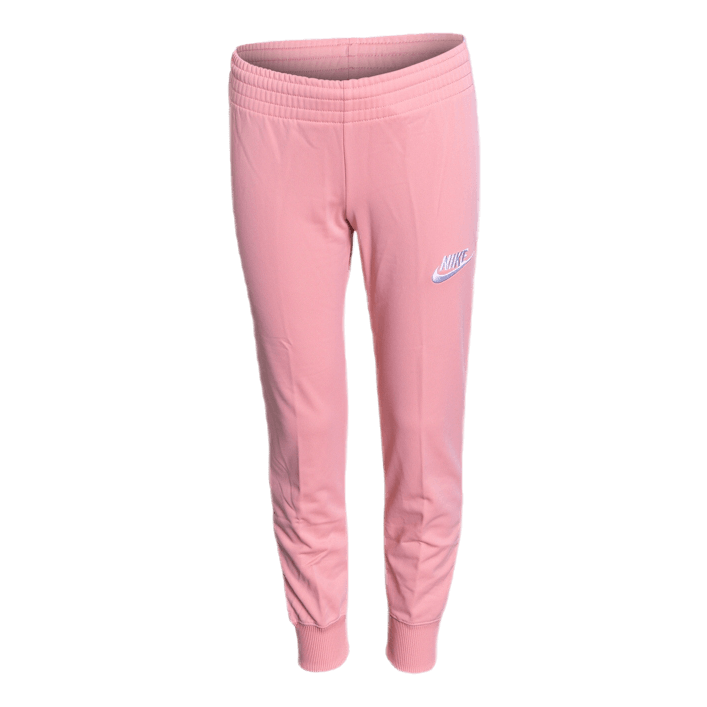 Girls Tricot Essential Tracksuit Pink