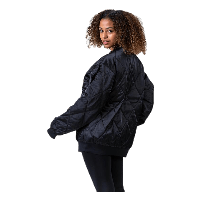 Nsw Satin Jacket White/Black