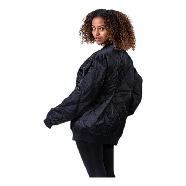 Nsw Satin Jacket White/Black