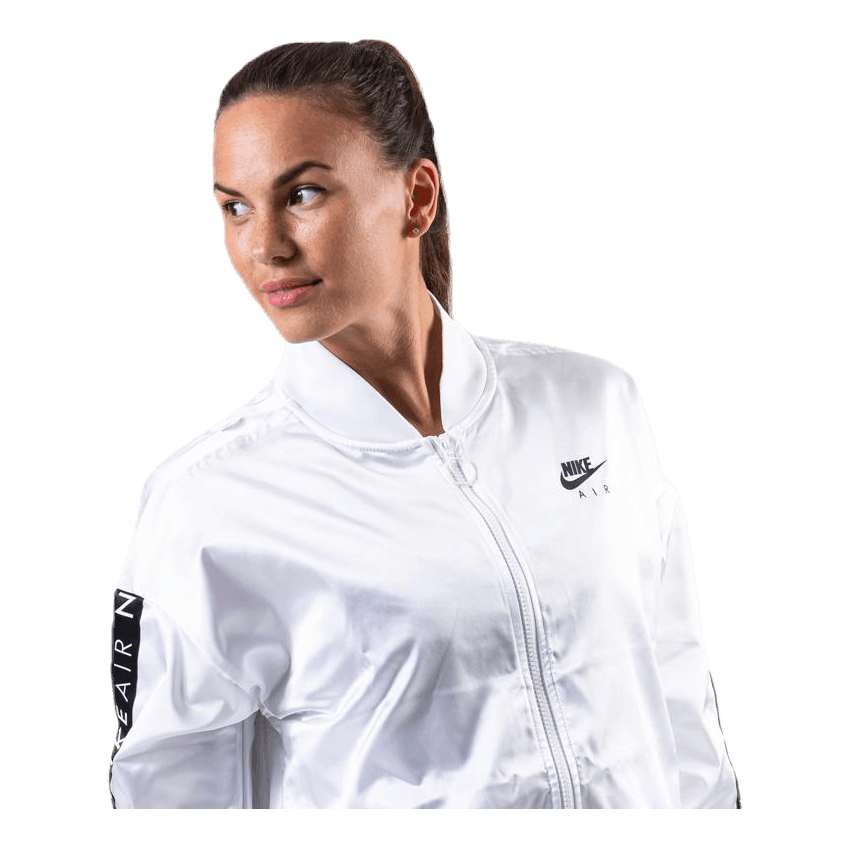 Nike Nsw Air Satin Track Jacket White Sportamore