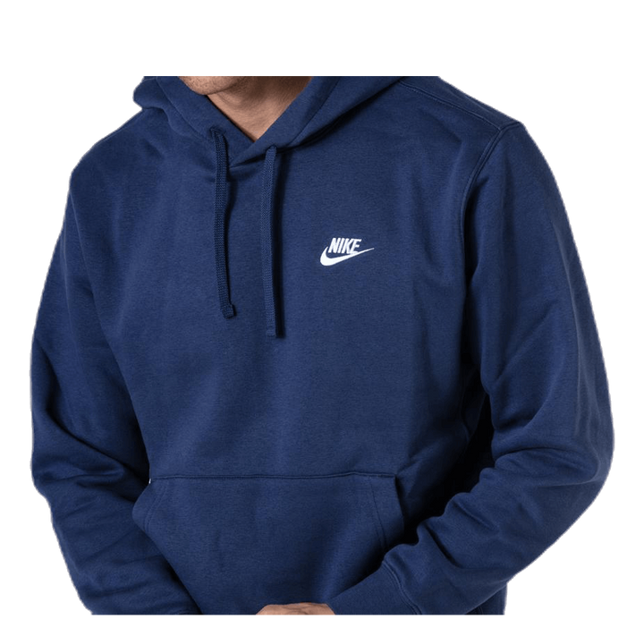 Sportswear Club Fleece Pullover Hoodie MIDNIGHT NAVY/MIDNIGHT NAVY/WHITE