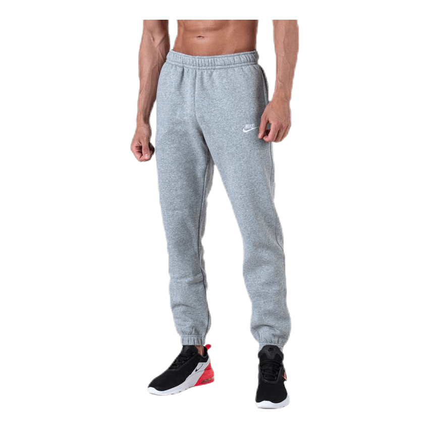 Sportswear Club Fleece Men's Pants DK GREY HEATHER/MATTE SILVER/WHITE