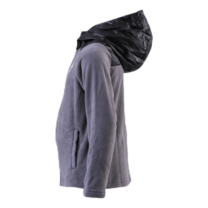 Junior Winterized FZ Hoodie Black/Grey