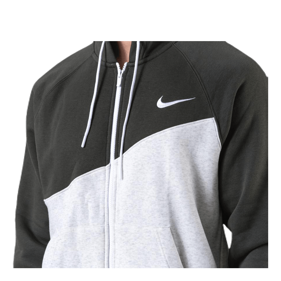 Swoosh Hoodie Full-Zip Green/Grey