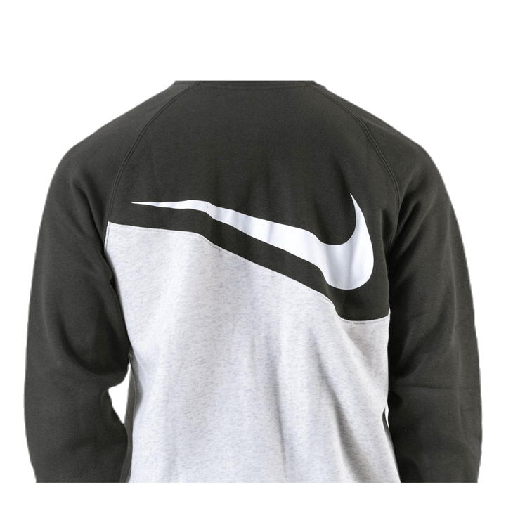 Swoosh Hoodie Full-Zip Green/Grey