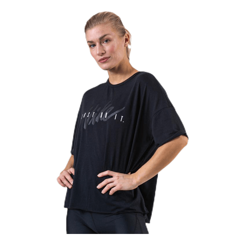 Dri-FIT Oversized SS Top Grx White/Black