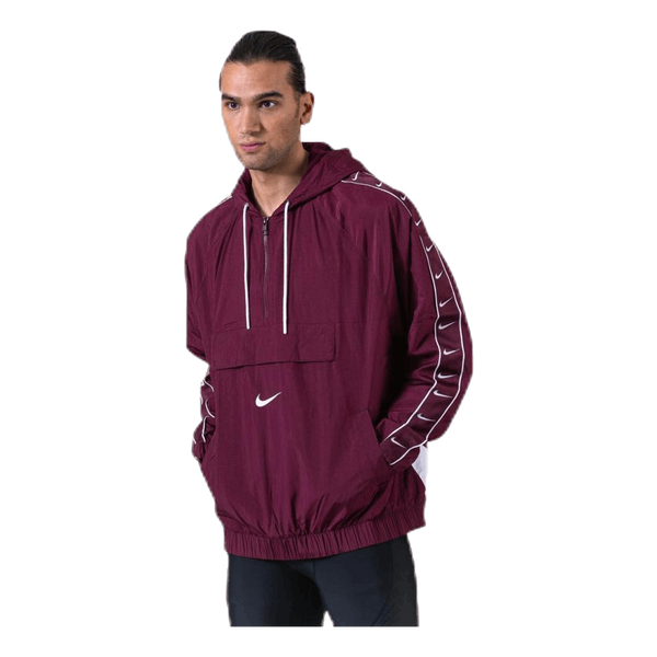 Nike Swoosh Jacket White Red Sportamore