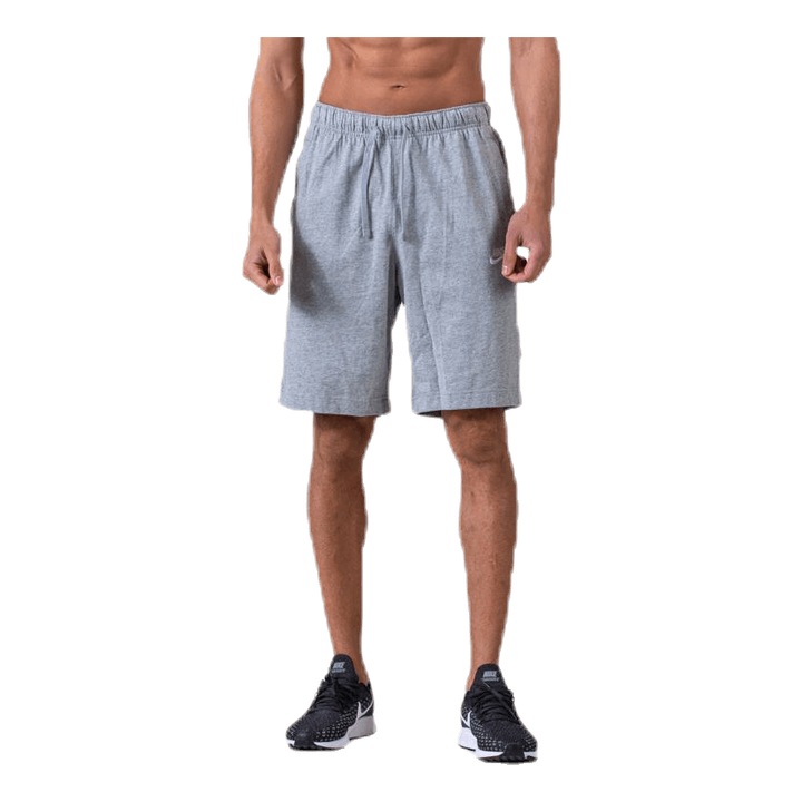 Sportswear Club Men’s Shorts DK GREY HEATHER/WHITE