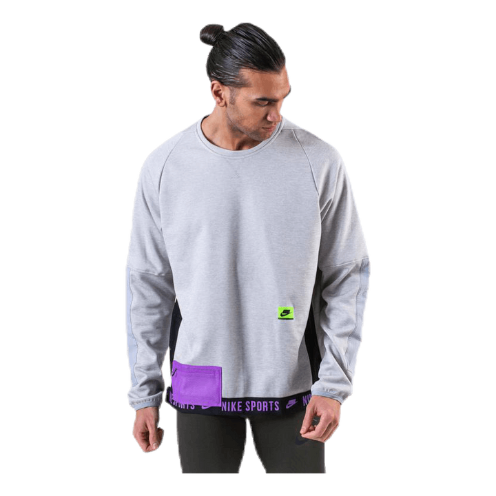 Therma Crew LS  Grey