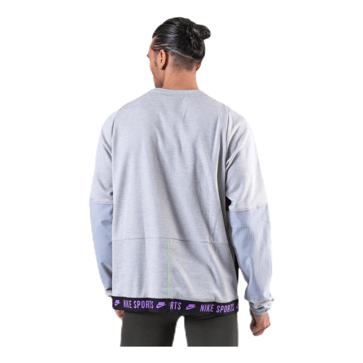 Therma Crew LS  Grey