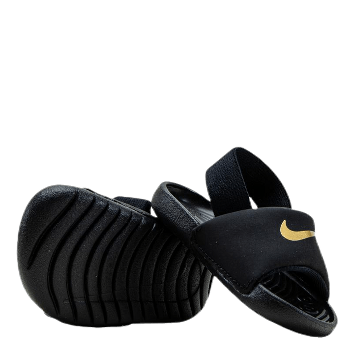 Kawa Baby/Toddler Slides BLACK/METALLIC GOLD