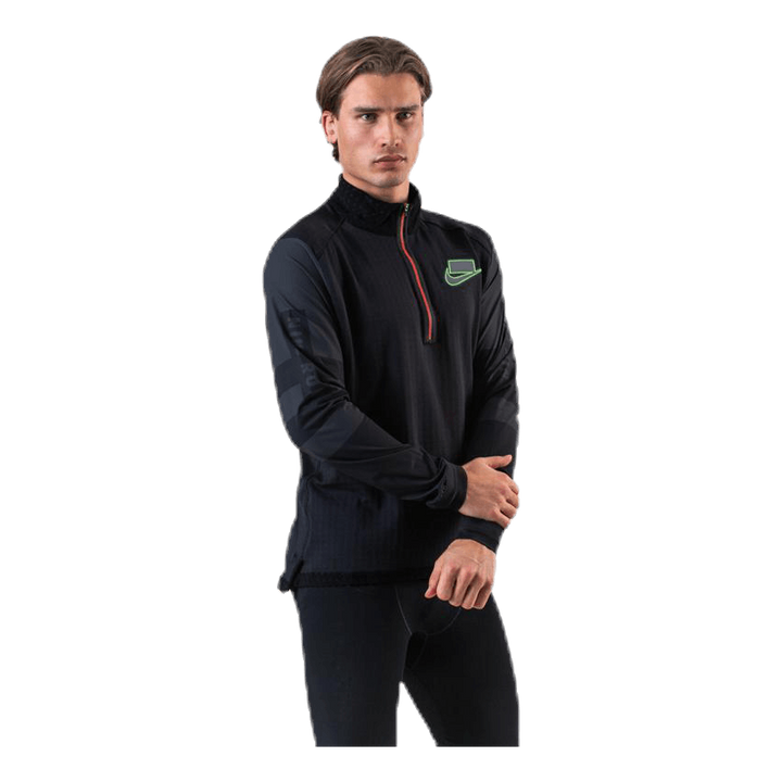 Wild Run Midlayer Black/Grey