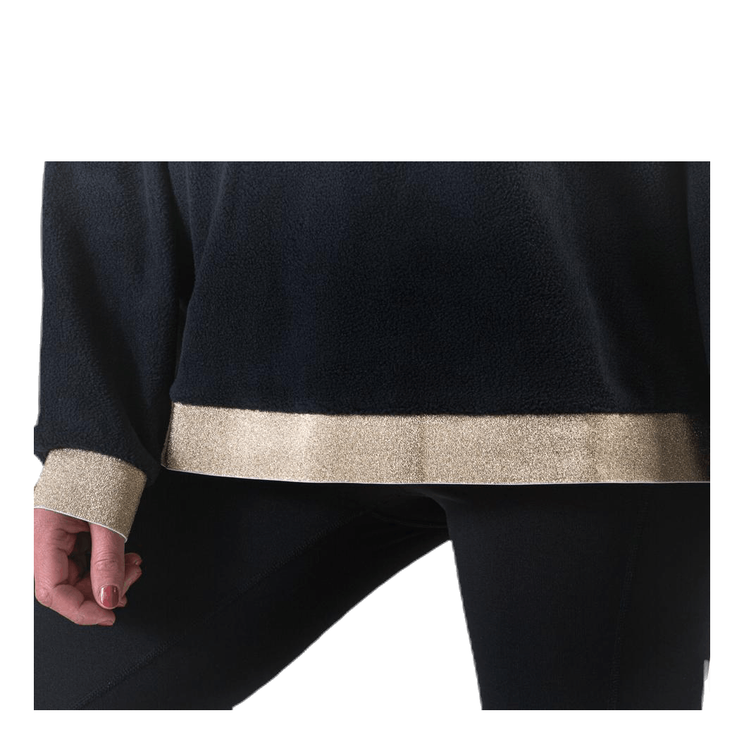 Glam Dunk Therma Fleece Crew Black/Gold