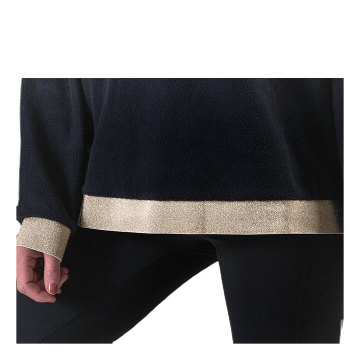 Glam Dunk Therma Fleece Crew Black/Gold