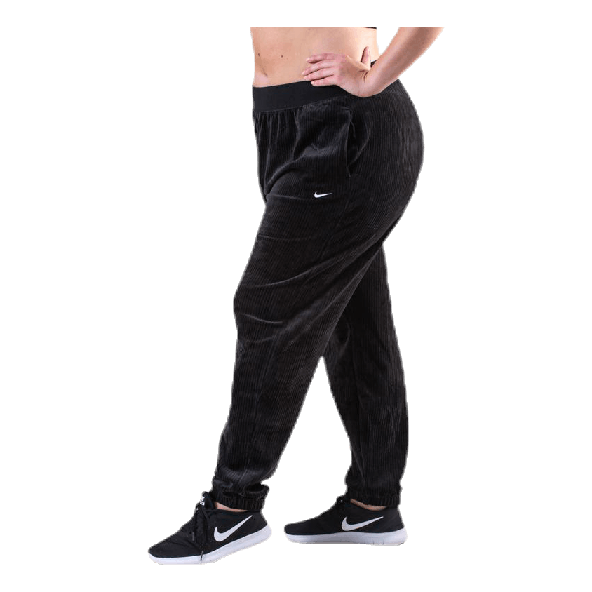 Velour Pant Plus White/Black