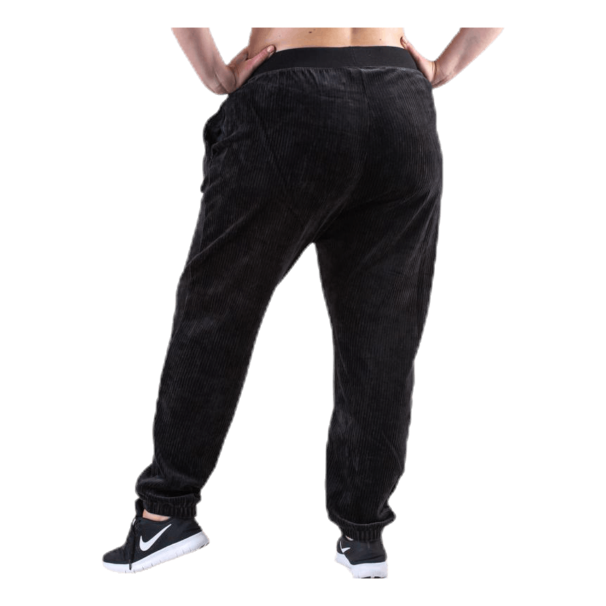 Velour Pant Plus White/Black