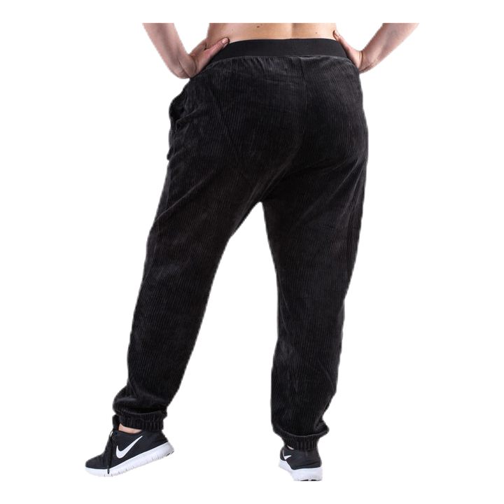 Velour Pant Plus White/Black