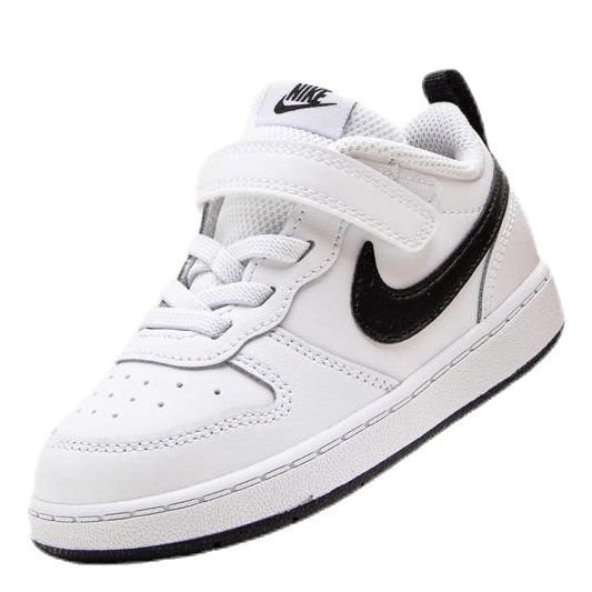 Court Borough Low TD White/Black