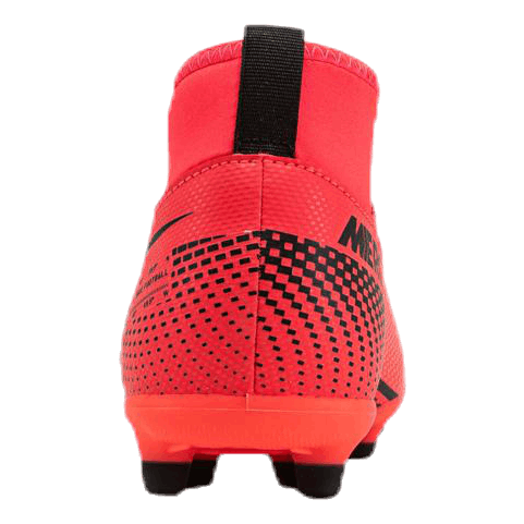 Junior Superfly 7 Club FG/MG Pink/Black