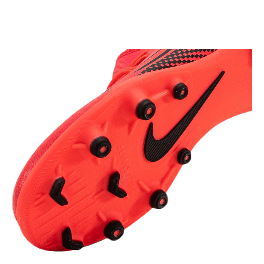 Junior Superfly 7 Club FG/MG Pink/Black