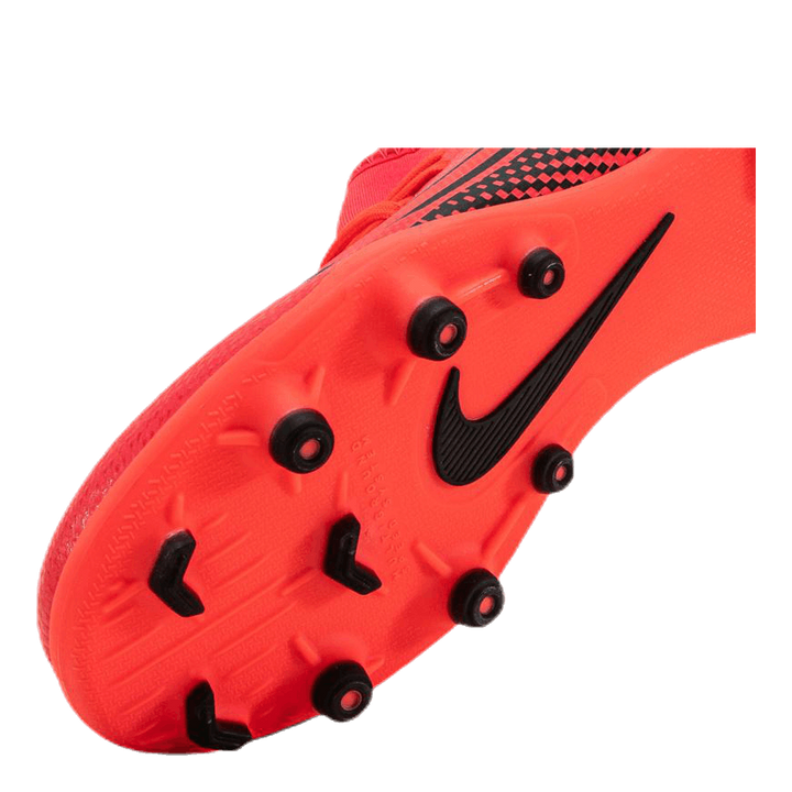 Junior Superfly 7 Club FG/MG Pink/Black