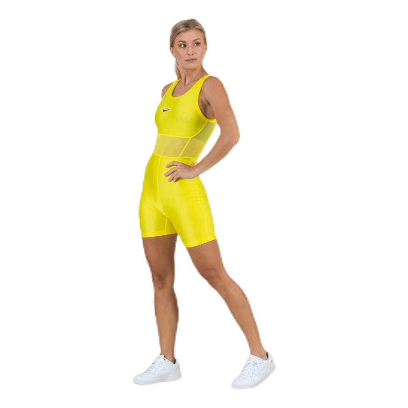 Court Tennis Bodysuit Yellow